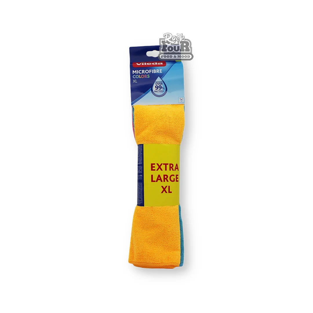 Microfiber cloth colored XL "Vileda" 4pcs